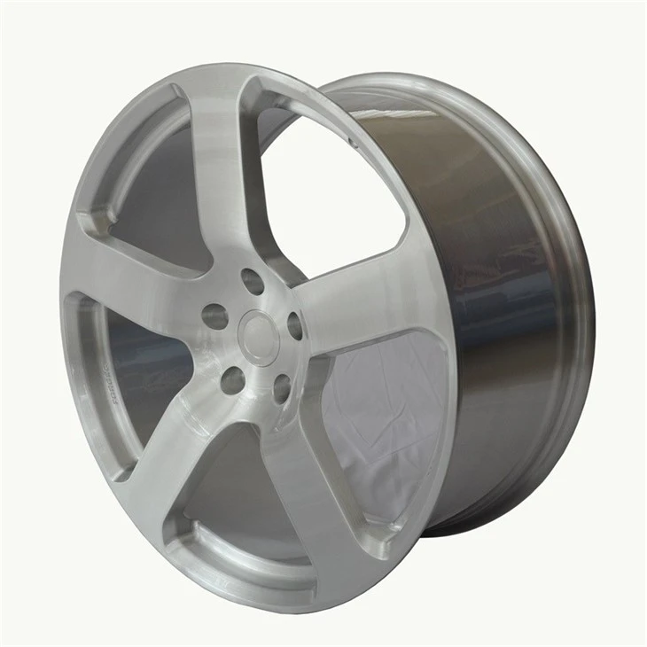 22inch Monoblock Style Brushed Silver Car Rims