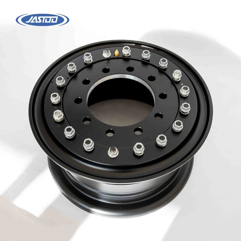 20'' 2-Piece Black Military Style Forged Truck Wheels suppliers